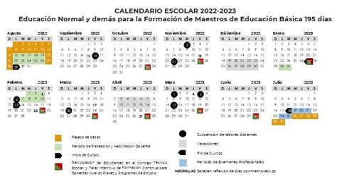 Da A Conocer Sep Calendario Escolar 2022 2023 De Educación Básica