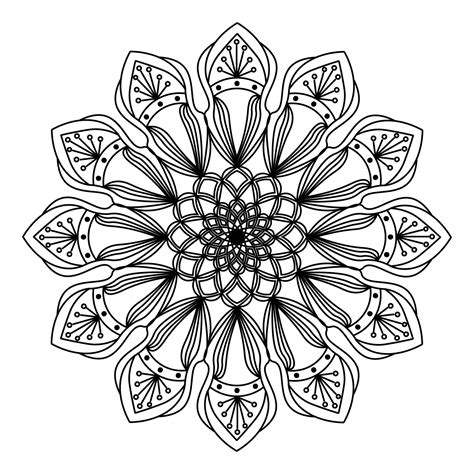 Arabesque Mandala Design Of Pattern Drawing For Muslim Adults Motif