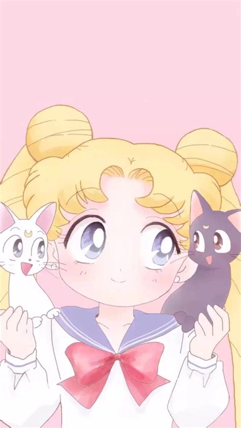 Sailor Moon Anime Kawaii Fondos De Pantalla Para Computadora Mocco On
