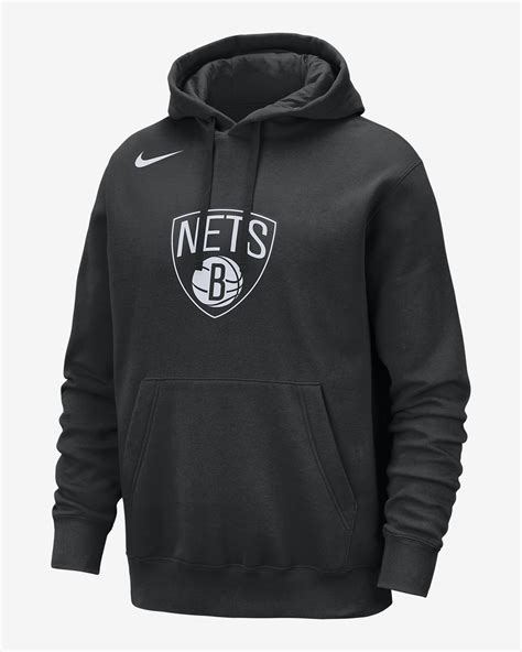 Sudadera Con Gorro Sin Cierre Nike Nba Para Hombre Brooklyn Nets Club