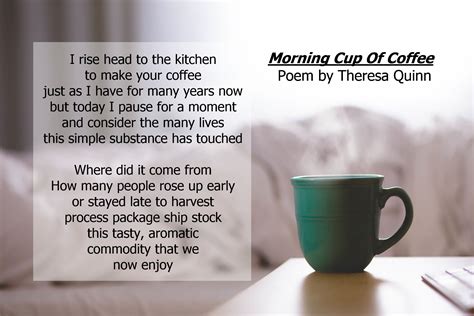 Good Morning Coffee Poem 4 Coffeenwine