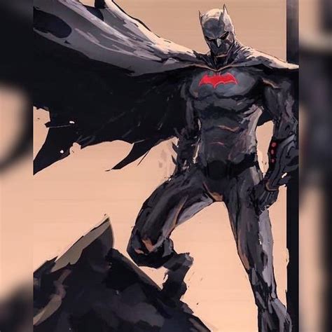 Awesome Art Batman Dccomics Gotham Batman Fan Art Batman Redesign