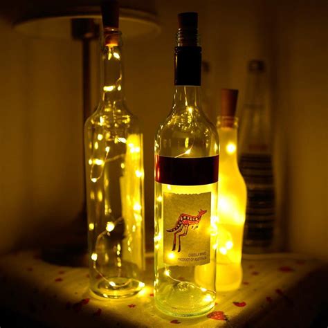 2m 20 Led String Light Mini Bottle Stopper Lamp Home Xmas Party Warm