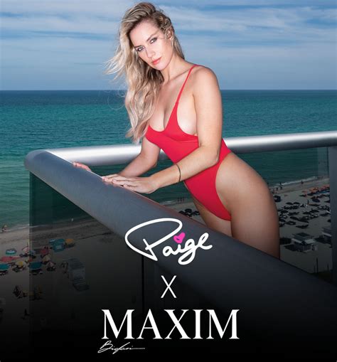 Paige Spiranac Unveils Collection With Maxim To Commemorate ‘worlds