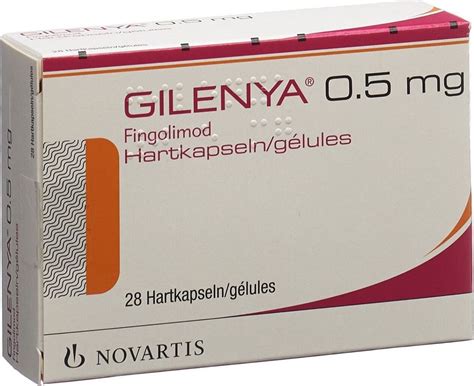 Gilenya Kapseln 05mg 28 Stück In Der Adler Apotheke