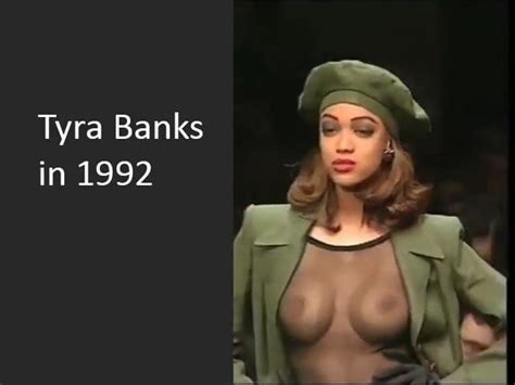 Tyra Banks 19 Yo With Visible Tits In 1992 Free Porn F6