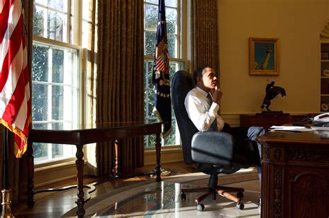 Dad, husband, former president, citizen. File:Barack Obama thinking, first day in the Oval Office.jpg - Wikimedia Commons