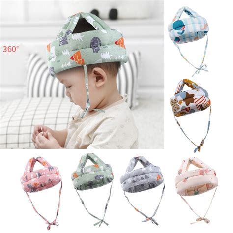 Baby Toddler Anti Collision Protective Hat Baby Safety Helmet Head