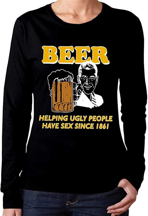 Wangdensfdf Mens Beer Helping Ugly People Womens Comfort