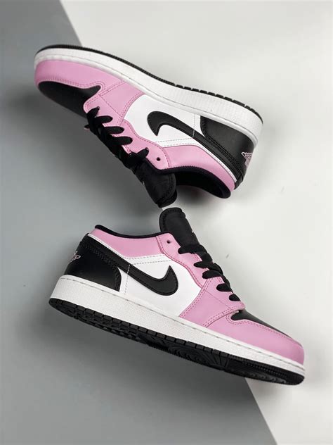 Air Jordan 1 Low Light Arctic Pinkblackwhite For Sale Sneaker Hello