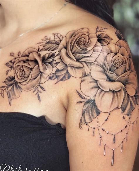100 The Most Beautiful Flower Tattoo Designs Howlifestyles Chest