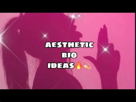 aesthetic bio ideas for instagram/tik tok🌻 •Vintage Blossom• - YouTube