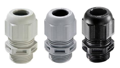 Coated Electrical Cable Glands Feature Easy To Fit Fine Finished