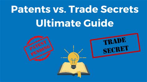 Patents V Trade Secrets The Ultimate Guide Bold Patents
