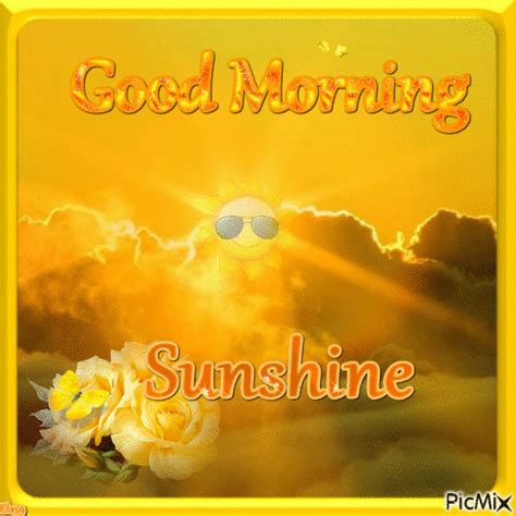 Sunshine Images Gif Good Morning Sunshine Gif Most Beautiful Rising