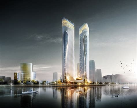 Aedas Unveils Dragon Inspired Complex Design In Zhuhai China