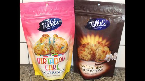 Tidbits Snacks To Go Macaroons Birthday Cake And Vanilla Bean Review