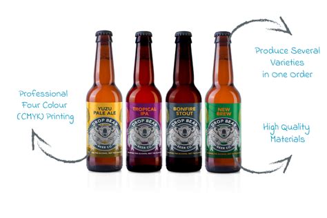 Craft Beer Labels On Rolls For Brands And Businesses Uk