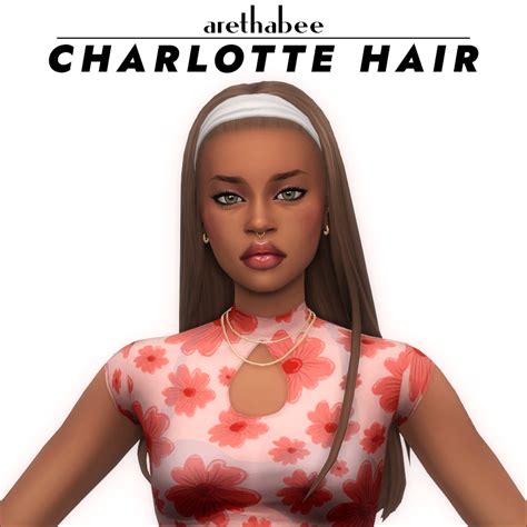 The Sims 4 Charlotte Hair Aretha 193129 Download On