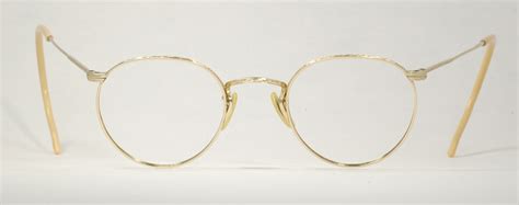 optometrist attic a c gold wire rim vintage eyeglasses