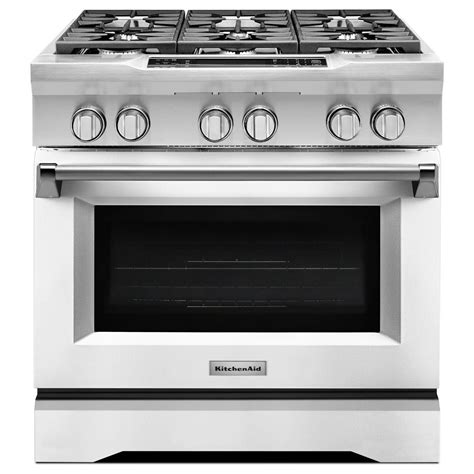 KitchenAid Freestanding Dual Fuel Range With Convection Oven And Sealed Burners Story