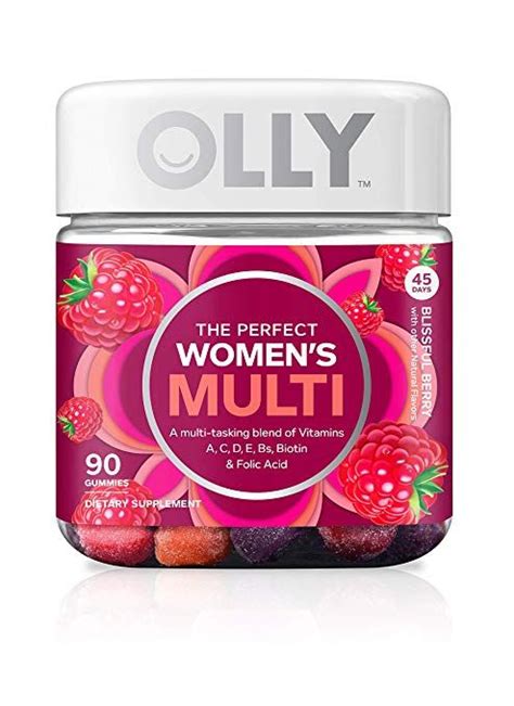Olly® The Perfect Womens Multi Vitamin Blissful Berry Gummies Reviews 2020