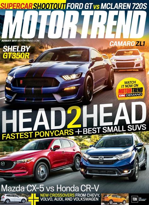 Motor Trend-August 2017 Magazine - Get your Digital Subscription