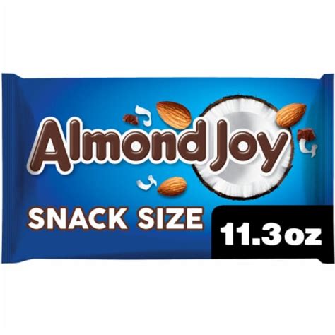 Almond Joy Coconut And Almond Chocolate Snack Size Candy Bag 1 Bag