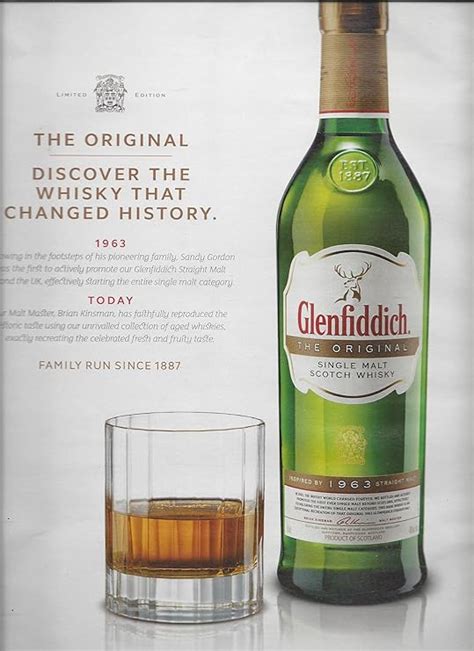 Print Ad For 2015 Glenfiddich Single Malt Discover The Whisky That
