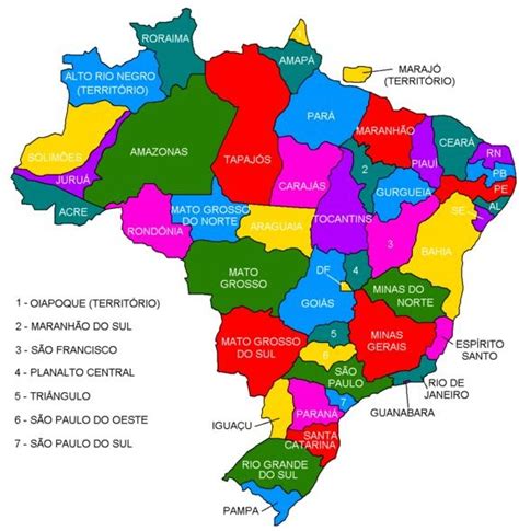 Torre de Babel Criação de novos estados no Brasil
