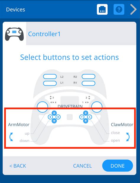 Configuring The V5 Controller In Vexcode V5 Vex Library