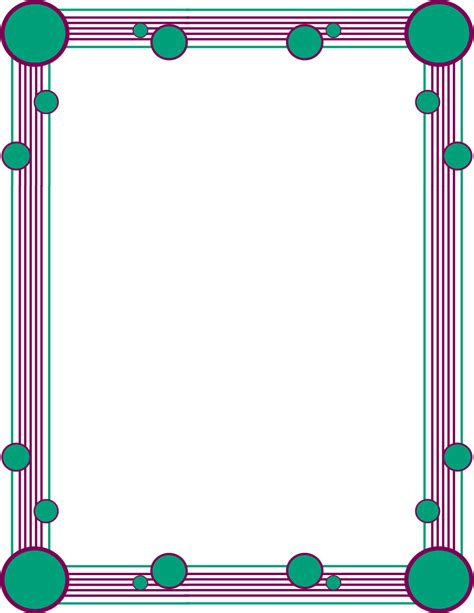 Simple Line Border Free Download On Clipartmag