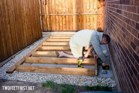 How To Build A Shed Floor Build A Storage Shed