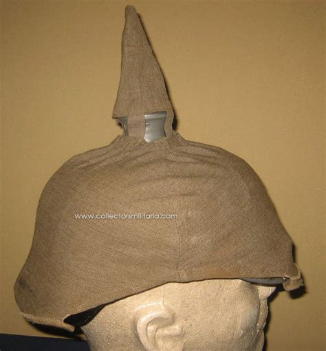 A Very Nice Imperial German Officers Spike Helmet Cover