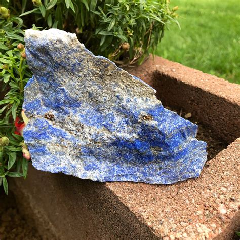 G Natural Lapis Lazuli Rough Mineral Specimen For Display Or Lapidary Use