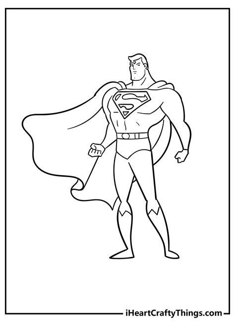 Superman Coloring Pages 100 Free Printables