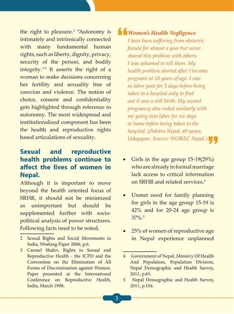 Sexual And Reproductive Health And Rights Of Women In Nepal Srhr