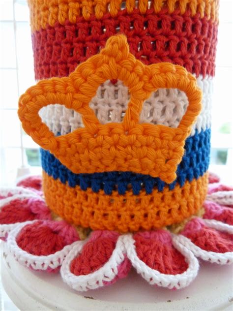 Ilona S Blog Koninginnedag Gehaakte Kussen Queensday Crochet Pillow