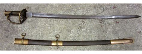 Rare Us Civil War Army Union M 1850 Staff And Field Officers Sword W