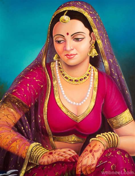 50 Most Beautiful Indian Paintings From Top Artists For