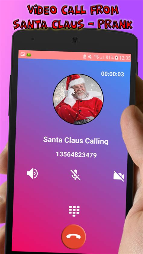 Looking for the best caller id apps for android? Amazon.com: A Call From Santa Claus Christmas 2021 - Free ...