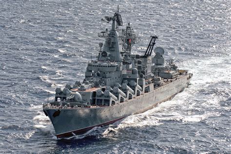 Ucr Nia Alega Ter Danificado Cruzador Russo Moskva Poder Naval
