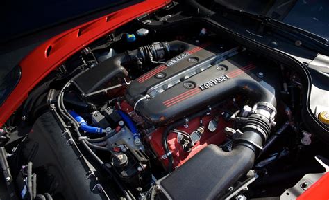 These engines displace between 4.2 l and 4.7 l, and produce between 390 ps (287 kw; #16 Ferrari 599XX (tie) - Top 50 Whips