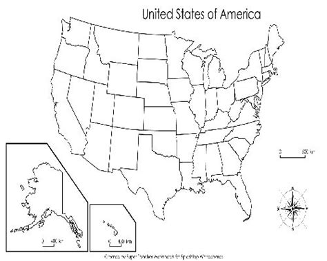 Blank Map Of The United States Worksheet Fileblank Us Map Borders Labelssvg Geography