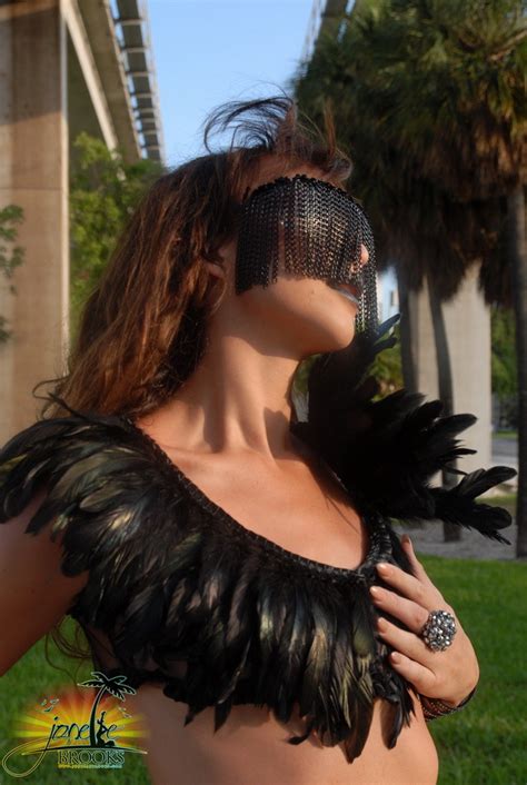 Beautiful Jonelle Brooks In Sexy Feather Dress Porn Pictures Xxx