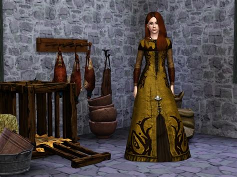 My Sims 3 Blog Dresses From The Sims Medieval Converted To The Sims 3