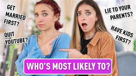 Who Is Most Likely To We Answer Your Juicy Questions Youtube