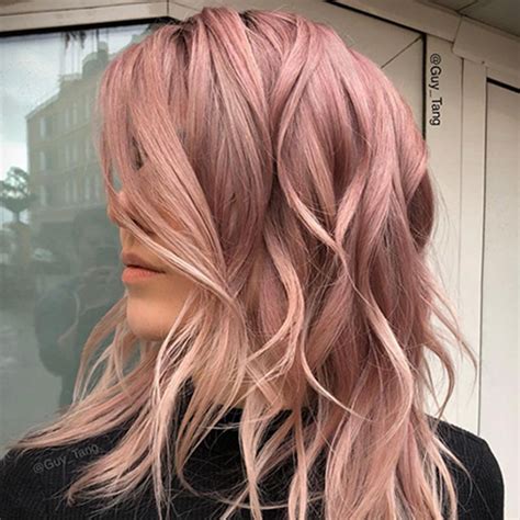 Rose Gold Hair Is S Coolest Summer Beauty Trend Wedding Hair