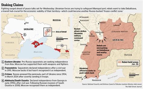 A visual guide to what happened in east Ukraine yesterday. More