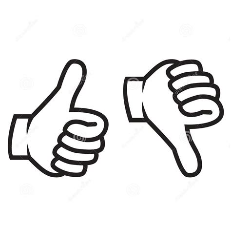 Thumb Clipart Black And White Thumbs Up Clip Art Clip Art Thumbs